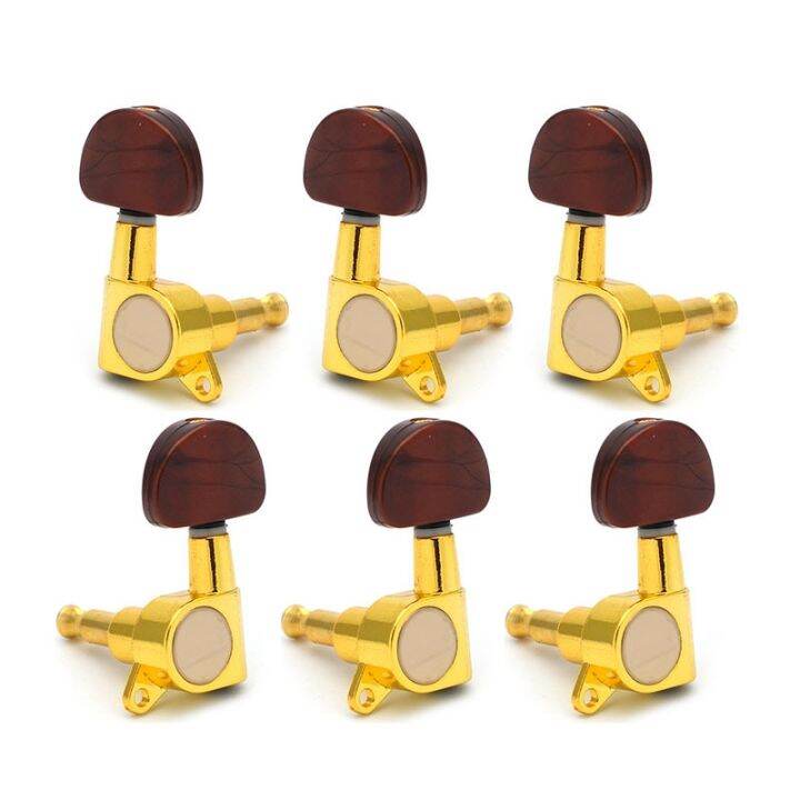 Guitar Locked String Tuners Tuning Peg Key Machine Heads Semicircle