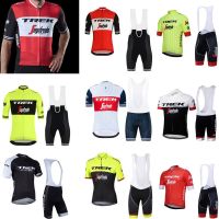 20 models of TREK Trek cycling clothing summer short-sleeved suspenders mens and womens suits mountain road cycling clothing