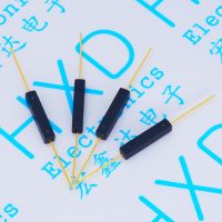 10PCS Plastic Type 2x14mm Normally Open Reed Switch GPS-14A Magnetic Switch Anti Vibration