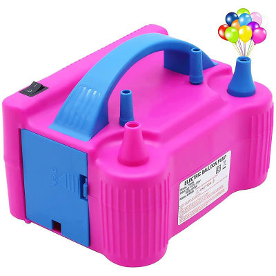 Electric Balloons Air Pump 220V110V Inflator Two Nozzle Air Inflatable Pumps Balloon Fast Aerated Tool Ballons Accessories