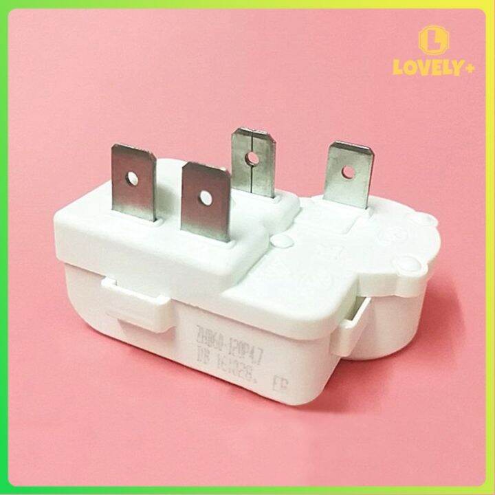 Universal Refrigerator Relay 4 Pins PTC Starter Protector for