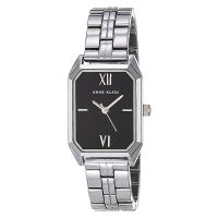 Anne Klein AK/3775BKSV นาฬิกาข้อมือผู้หญิง สายสแตนเลส Silver/Black