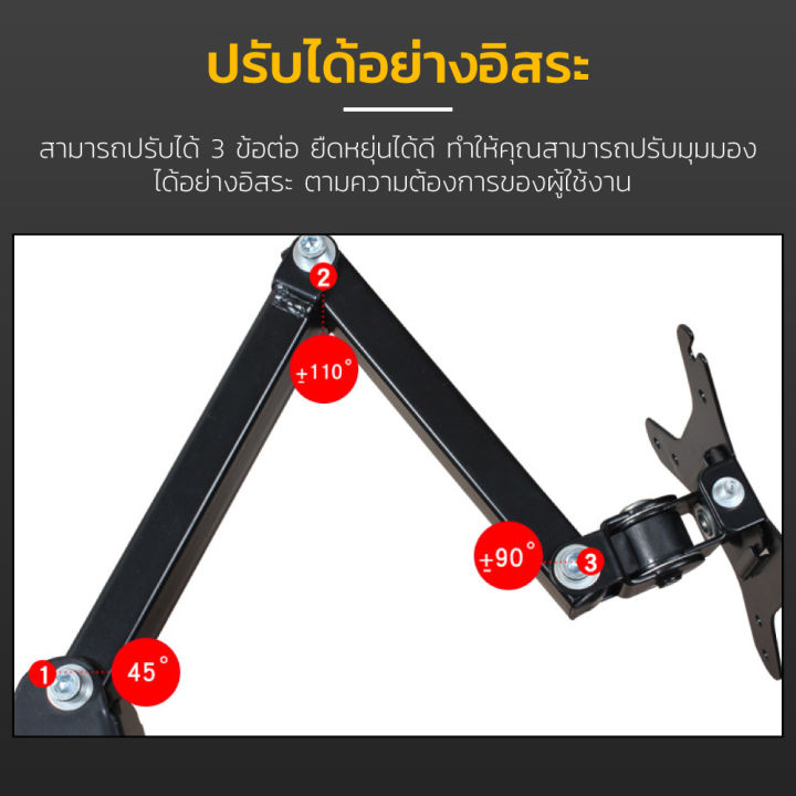 giocoso-ขาตั้งทีวี-ขายึดทีวี-แบบหนีบโต๊ะ-รองรับ-2-จอ-13-32-นิ้ว-ยึดจอคอมพิวเตอร์-จอ-tv-led-lcd