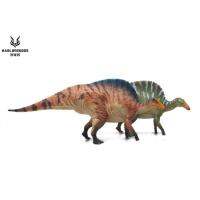 GRTOYS &amp; HAOLONGGOOD 1/35 Ouranosaurus ฟิกเกอร์ PVC ไดโนเสาร์ยุคจูราสสิกสัตว์เพื่อการศึกษาโมเดลของเล่นเด็กตกแต่งของขวัญ