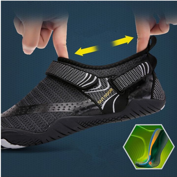 xiaomi-รองเท้าแบร์ฟุตระบายอากาศยางกันลื่นทนทาน-รองเท้าผ้าใบกีฬาทางน้ำกลางแจ้งรองเท้าชายหาดแบบมืออาชีพ