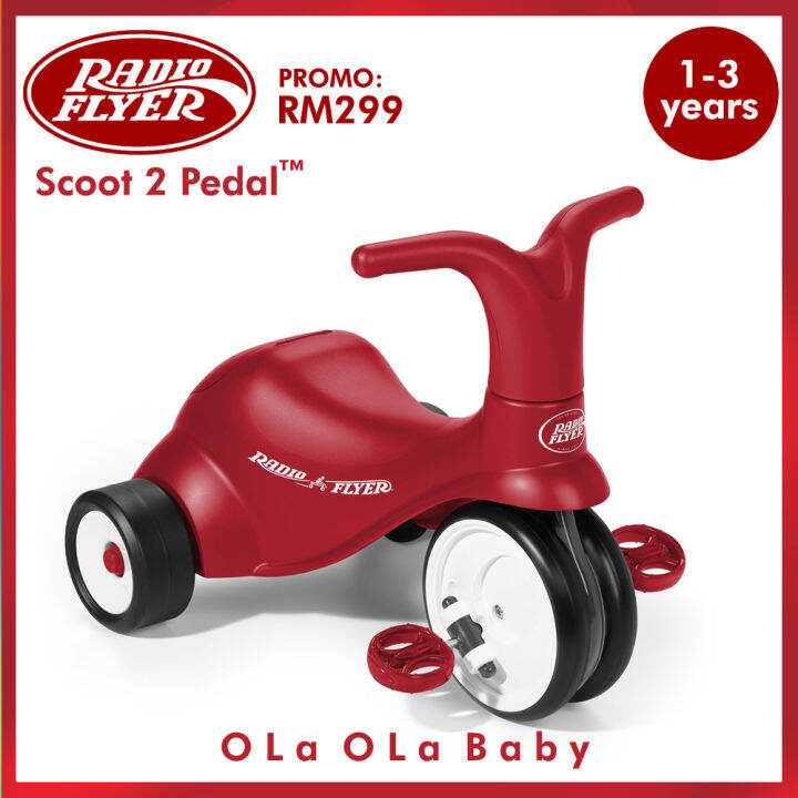 Radio Flyer RF68 Scoot 2 Pedal | Lazada