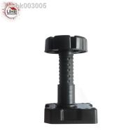 ✽❐ UKE 125-195mm Adjustable Feet Cabinet Foot Circular Plastic Thick and strong Adjustable Furniture Feet PP Black Foot Leg