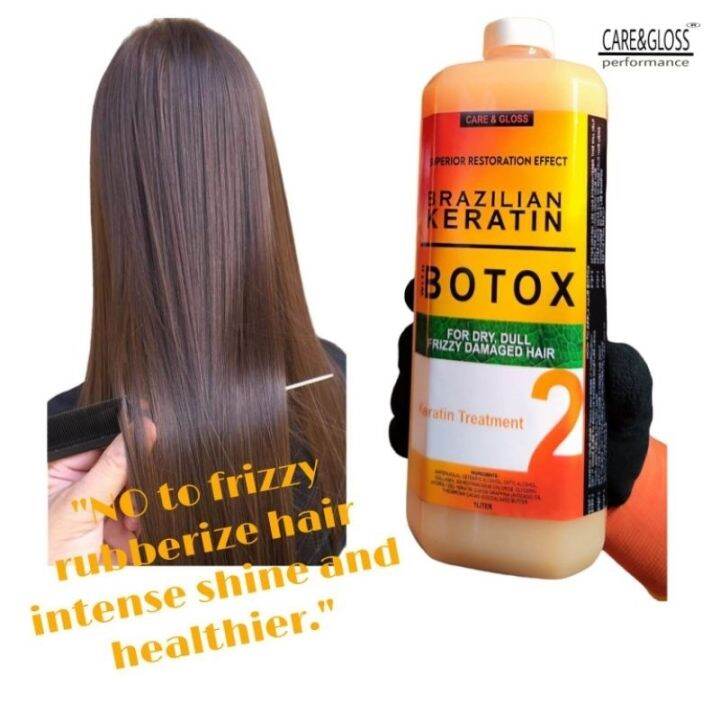 BRAZILIAN KERATIN HAIR BOTOX 1LITER by care gloss Lazada PH
