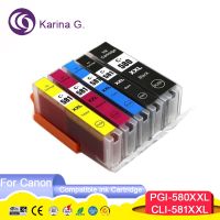 สำหรับ Canon 580 581 PGI-580 CLI-581 PGI580หมึก580XL กระสวยหมึกสำหรับแคนนอน PIXMA TR7550 TR8550 TR 7550 TS6150 TS6151 TS เครื่องพิมพ์6150