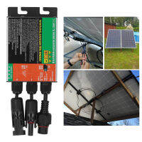 Grid Tie Micro Inverter, AC230V อินเวอร์เตอร์คลื่นไซน์บริสุทธิ์ขนาดกะทัดรัดอลูมิเนียมอัลลอยด์ติดตามจุดไฟสูงสุดด้วยสายเคเบิลสำหรับอุปกรณ์สำนักงาน