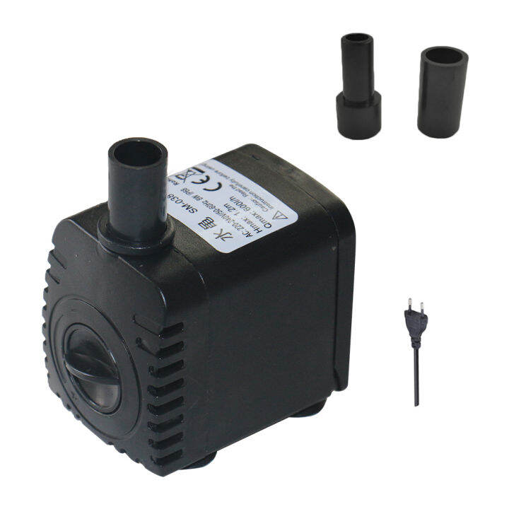 Low Noise 8W Submersible Aquarium Circulating Garden Pond Water