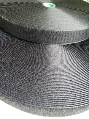 2rollsset 3cm*25m sewing Hook and Loop fastening tape White or Black hook loop tape fastener straps for clothing
