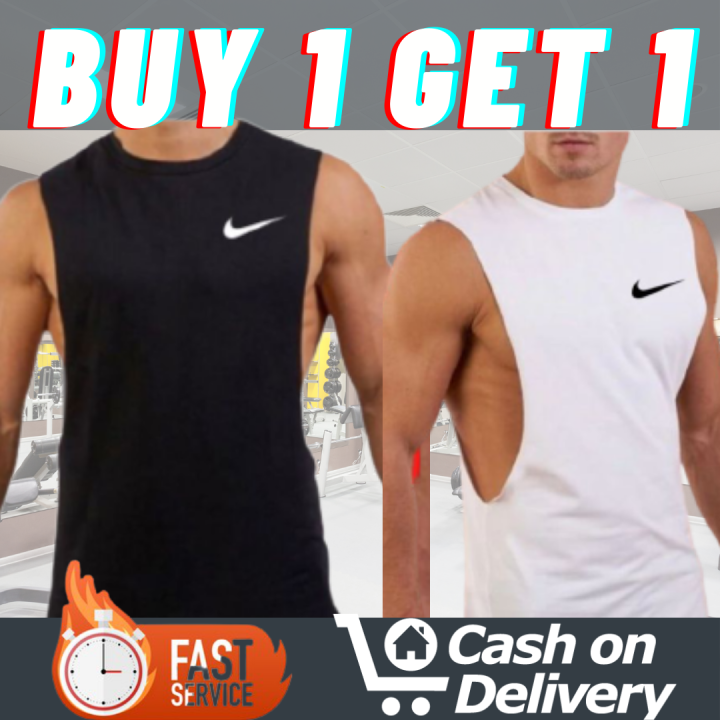Muscle Tee | Cotton Spandex Fabric | Best Quality | Muscle Sando | Gym ...