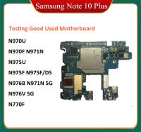 ปลดล็อกเมนบอร์ดดั้งเดิมดีสำหรับ Samsung Galaxy Note 10 Plus 5G 4G N975F N975U N976N N976V N976B N970U N970F N971N N971B