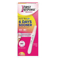 First Response Pregnancy Test ตรวจตั้งครรภ์ แม่นยำ 6 วัน  (3 Test)