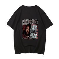 Mens Large T-shirt Kendrick Lamar K Dot Kung Fu Kenny Tshirts Men Harajuku Oversized T Shirts Cotton Tshirts Music