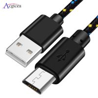 แท็บเล็ตแอนดรอยด์,Samsung สายชาร์จสำหรับซิงค์ข้อมูล USB สายไมโคร USB สายโทรศัพท์ USB แบบถักไนล่อนขนาด1ม./2ม./3ม.