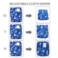 Holiday Discounts Eezkoala One Size Fast Dry Sude Cloth Pocket Diapers Hook-Loop Baby Nappy Washable &amp;Adjustable Cloth Diapers Baby Nappy