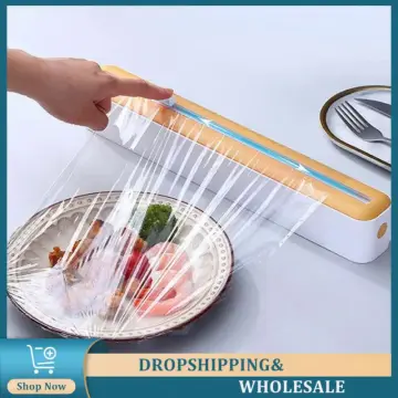 Dropship Cling Wrap Dispenser With Slide Cutter Aluminum Foil