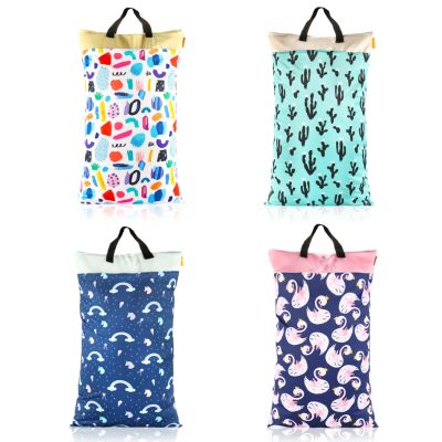 hot！【DT】✉∋♘  HappyFlute Polyester PUL Baby for Mom Stroller Use 40x70cm Big Size Packet Diaper Wet