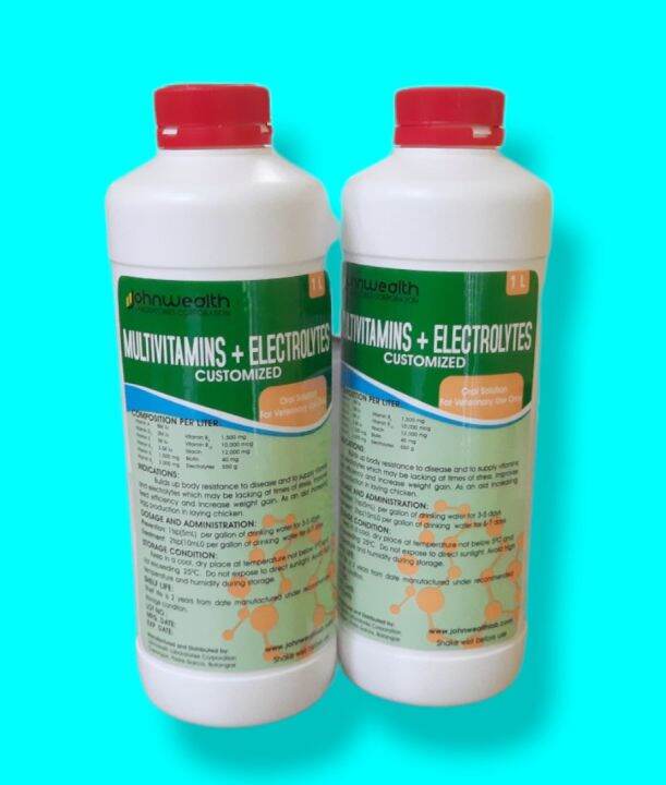 MULTIVITAMINS + ELECTROLYTES Oral Solution 1 Liter Lazada PH