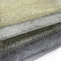 ✜❂◘ Shiny Voile Tulle Mesh Fabric Party Home Decor Transparent Plaid Net fabric Golden Silver Gauze Apparel Mesh Cloth DIY Sewing