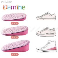 EVA Memory Foam Height Increased Insoles Heel Pad Invisible Shoe Inserts Heighten Increase Half Insole Foot Care Shoes Cushion