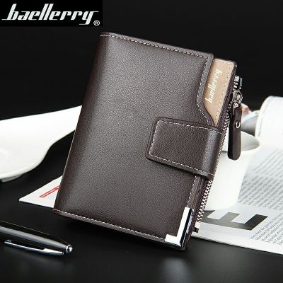 （Layor wallet）กระเป๋าเงินลำลองผู้ชายแฟชั่น39; S,กระเป๋าเงินสามพับใส่บัตรหลายใบกระเป่าสตางค์กระเป๋าแบบมีฝาปิดใส่บัตรได้ทุกความจุเยอะของผู้ชาย