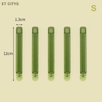 ET CITYS ที่หนีบถุงเครื่องมือสุญญากาศขนาดเล็กแบบพกพา5ชิ้น เซ็ตที่หนีบถุงเก็บขนมในบ้าน