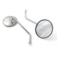 ☾❈ GN CG125 motorcycle vintage full metal refit rear view mirror reflective mirror 10mm Motorcycle rearview mirror