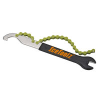 Icetoolz Whip จักรยาน Freewheel Turner ประแจจักรยานซ่อมเครื่องมือจักรยานเครื่องมือสำหรับเดี่ยว Speed Chain Whip Pedal Lockring