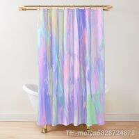 【hot】✷✌❁  Iridescent Dreams Shower Curtain Ombre Abstract Watercolor Boho CurtainsPolyester