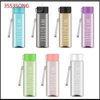 3SS3SONG 500ml ฤดูร้อน แบบพกพา พลาสติก ถ้วยน้ำกีฬา ขวดน้ำดื่ม ถ้วยกาแฟน้ำผลไม้ ขวดน้ำ