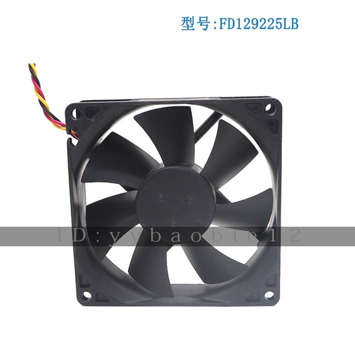 free-shipping-new-fan-fd129225lb-9225-12v-0-15a-9cm-cm-silent-chassis-power-supply-pwm-cooling-fan-2400rpm-45-8cfm