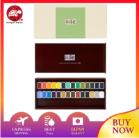 สีน้ำ Holbein สไตล์ญี่ปุ่นสีทึบชุด N353 Shinkasai 28สี02353