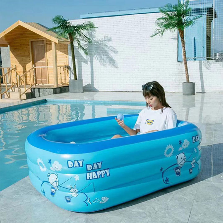 amila-สระว่ายน้ำบ้าน-สระว่ายน้ำพองลมสำหรับเด็ก-สระว่ายน้ำเด็กพอง-อาบน้ำเด็ก