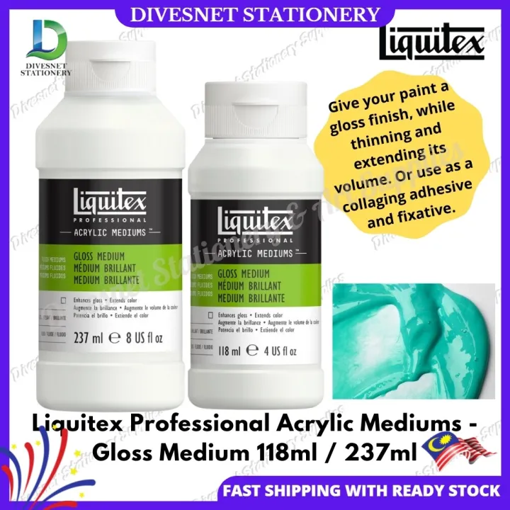 Liquitex Professional Acrylic Mediums - Pouring Medium 237ml / 946ml