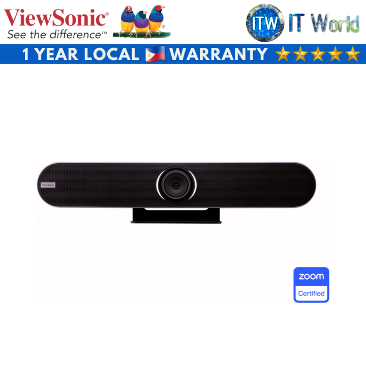 Viewsonic VBCAM201 Zoom Rooms Certified AllinOne 4K UHD Conference