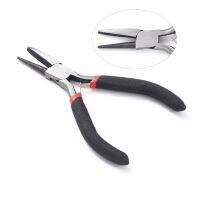 1pcs Jewelry DIY Pliers Tool Equipment FlatRoundBent Nose Wire-Cutter Pliers Polishing Black metal Carbon-Hardened Steel