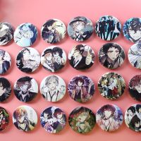 Anime Bungou Stray Dogs Badges on a Backpack Dazai Chuuya Icon Pins Badge Decoration Brooches Metal Badges For Clothes DIY Gifts Fashion Brooches Pins