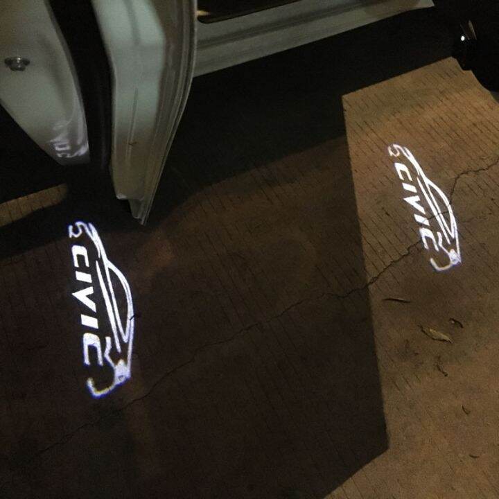 Car Decor LED Lamp Car Shadow Door Light Wireless Laser Projector Logo