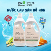 HCM Nước lau sàn Hữu cơ Bồ hòn ECOCARE Premium tinh dầu Cảm sả Chanh gừng