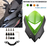 Evomosaกระจกบังลมหมวกกันน็อคWindScreenสำหรับKawasaki Z1000 2014 2015 2016 2017 2018 2019คู่