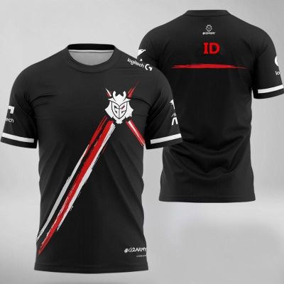 2023 Esports Pro Player Jersey Uniform Customize Team Jerseys Custom Name ID Fans Tshirt Men Women