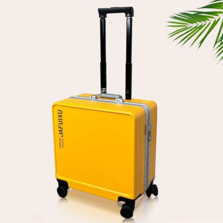18 inch small suitcase with wheels universal wheel trolley case