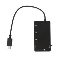 【Online】 Rehmans store. Y5JF Type C OTG 4 Port Hub สายชาร์จอะแดปเตอร์สำหรับสมาร์ทโฟนพีซี Macbook