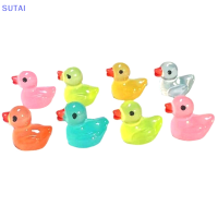 ?【Lowest price】SUTAI 10ชิ้นรูปแกะสลักขนาดเล็กเรืองแสงในที่มืดของเล่นฟิกเกอร์เครื่องประดับมอสชุดภูมิทัศน์ไมโครเรซิน craf