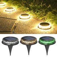 【LZ】✼  Solar Enterrado Lâmpada IP65 Impermeável Carregamento Automático Sem Fiação High Brightness Light Sensor Pathway Lawn Yard Garden Acessórios