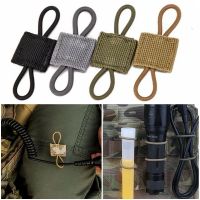 【LZ】㍿☎﹉  10 pçs titular de engrenagem tático clipe molle webbing retentor elástico ligação fita fivela para coletes tático mochilas sacos