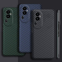 เคสแข็งคาร์บอนไฟเบอร์สำหรับ OPPO RENO 10 Pro RENO10 Pro + เคสโทรศัพท์แบบแข็งเนื้อป้องกันเลนส์แบบบางหรูหรากันการเคาะ